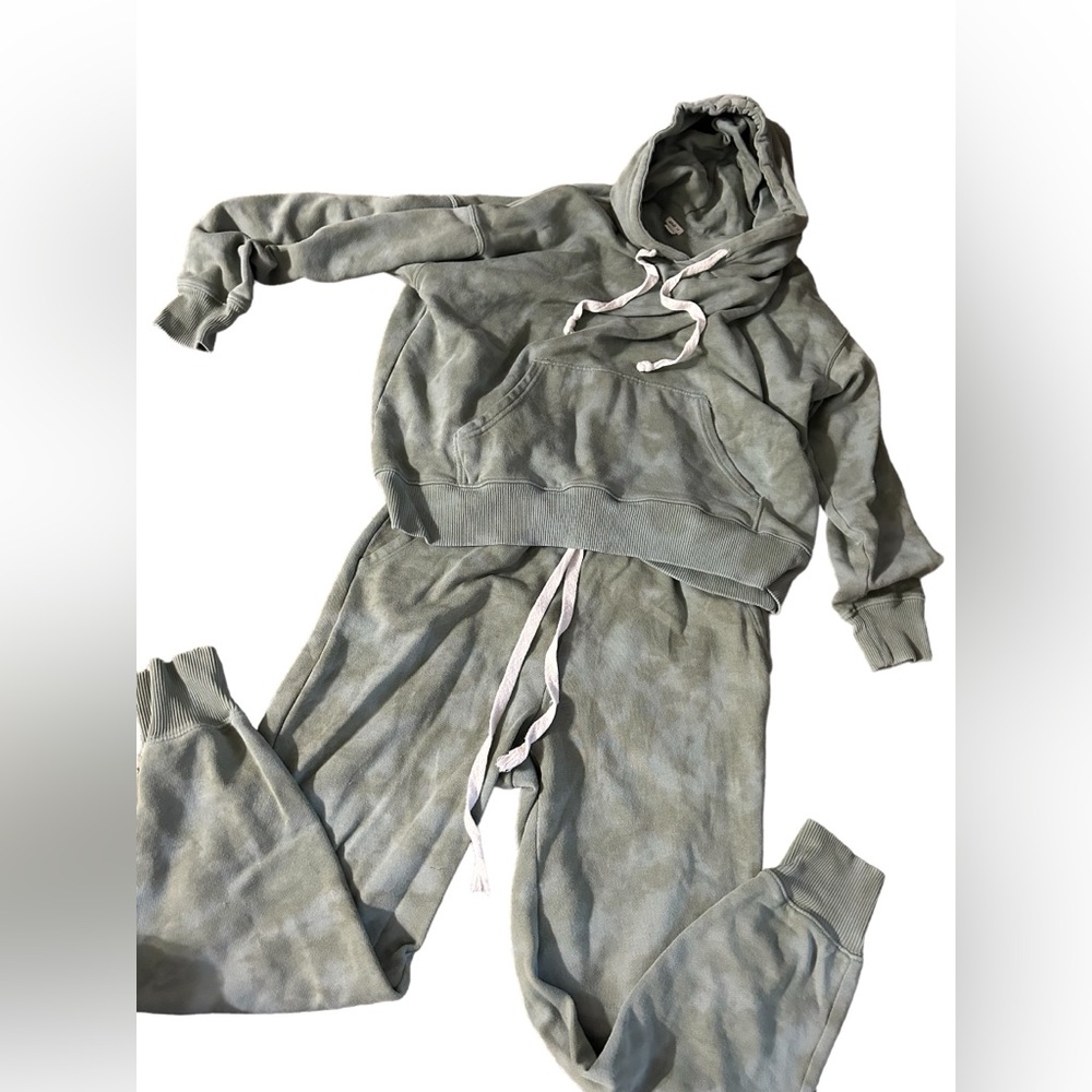 Aerie Tie Dye Sweat Suit